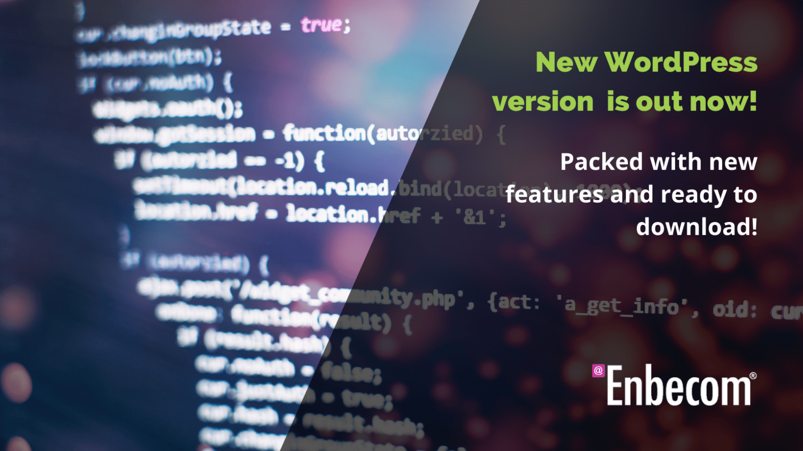New WordPress version is out now!